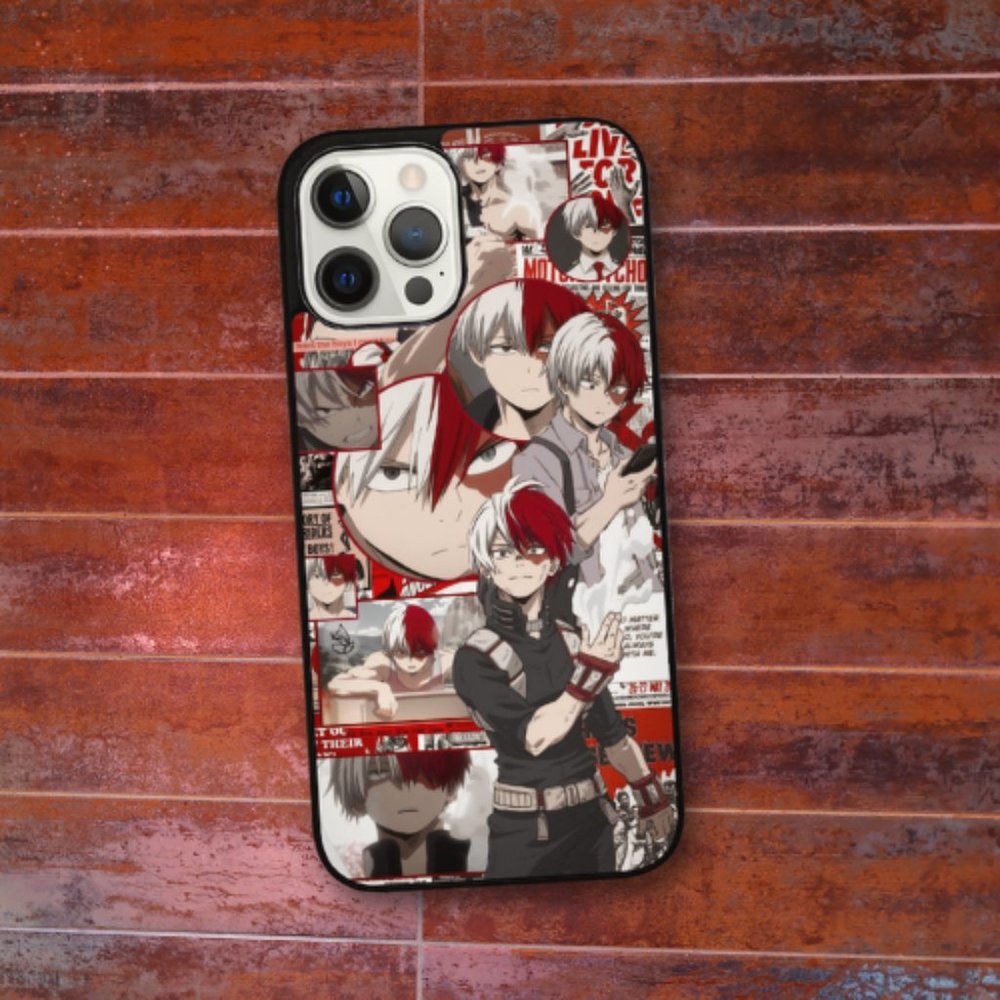 Black Clover Todoroki Anime iPhone Case